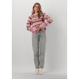 Colourful Rebel Ximenia CR Intarsia Knitted Sweater