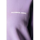Colourful Rebel Multi Racer Logos Dropped Shoulder Sweat- XL