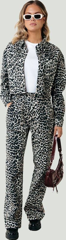 Colourful Rebel - Dames Broeken - Veelkleurig - Denim Worker Pants