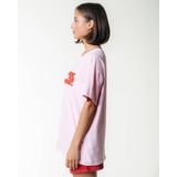 Colourful Rebel - Puff Logo Loosefit Tee - Dames - T-shirts - XL