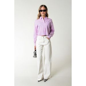 Colourful Rebel - Aliya Stripe - Blouse - Roze - Boxy Pasvorm