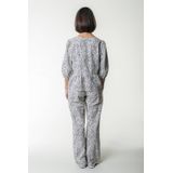 Colourful Rebel - Straight Leg Broek - Katoen - Blauw - Regular Fit