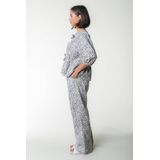 Colourful Rebel - Straight Leg Broek - Katoen - Blauw - Regular Fit