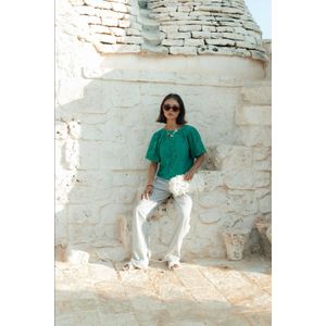 Colourful Rebel top groen