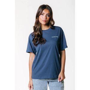 Colourful Rebel - T-shirt - Donkerblauw - Regular Fit - Korte Mouwen