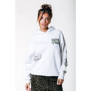 Colourful Rebel - Star Logo Clean - Hoodie - Lichtgrijs