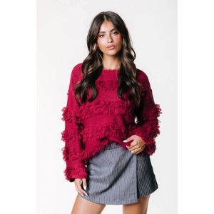 Colourful Rebel - Gebreide Trui - Rood