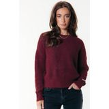 Colourful Rebel - Olivia Sweater - Bordeaux - Truien
