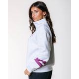 Colourful Rebel - WS417101 - Damestrui - Met Halve Rits - Print op de Borst