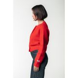 Colourful Rebel - Cardigan - Rood - Dames