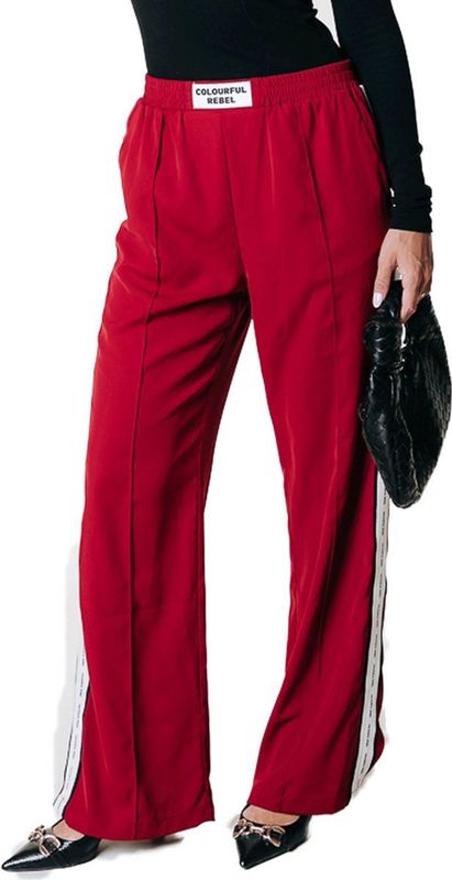 Colourful Rebel - Vella Broek - Rood - Joggingmodel