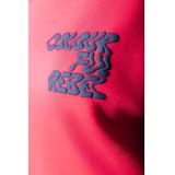 Colourful Rebel - Logo Wave Relaxed Sweat - Felrood - Sweater