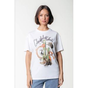 Colourful Rebel - T-shirt - Wit - Katoen