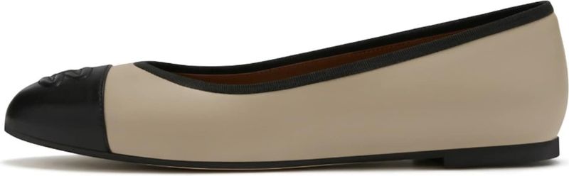 Isabel Bernard - Vendôme Ynes - Ballerina's - Taupe - Leer