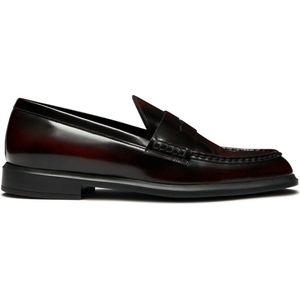 Isabel Bernard - Vendôme Blandine - Dames - Loafers - Rood - Leer