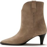 Isabel Bernard - Vendôme Louane - Dames - Korte Laarzen - Taupe - Suède