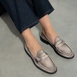 Isabel Bernard - Vendôme Blandine - Dames - Loafers - Crème - Kalfsleer