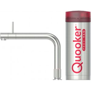 Quooker Front met PRO3 boiler 3-in-1 kokend water kraan - RVS