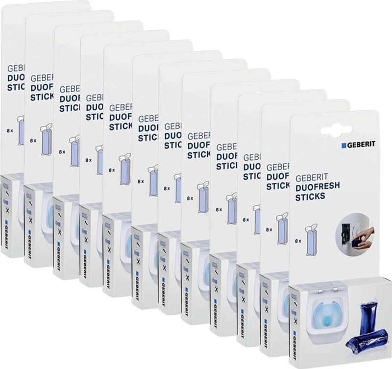 Geberit DuoFresh Sticks - Toiletblok - 96 stuks - Voordeelverpakking