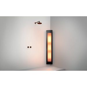 Sunshower One L - Opbouw Hoek met Infrarood-licht - Black - bewezen Gezondheidsvoordelen