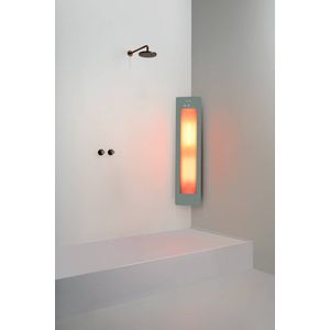 Sunshower One M - Opbouw Hoek met Infrarood-licht - Organic Grey - bewezen Gezondheidsvoordelen