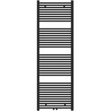 Saqu Cole handdoekradiator 1072W 60x180cm mat zwart