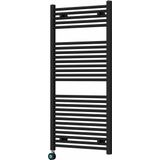 Saqu Cole elektrische radiator 700W 60x120cm mat zwart