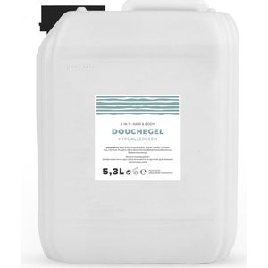 Douchegel - Hypoallergeen - 5,3 Liter - Jerrycan - Navulling