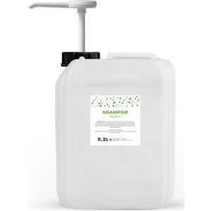 Shampoo - Bamboe - Wit/Parelmoer - 5,3 Liter - Met Pomp - Jerrycan - Navulling Q1