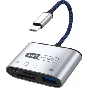 Xtabarya 4in1 Hoofdtelefoon Digitale Audio Adapter Dac Hifi Aux Kabel Voor Ipad Pro macbook Samsung