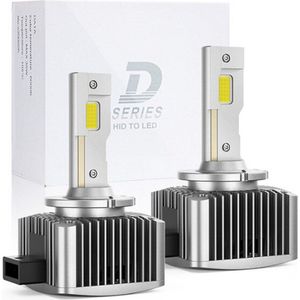 TLVX - D5S Turbo LED - Autolampen - 6000K - Set van 2 - 28000 Lumen - Canbus