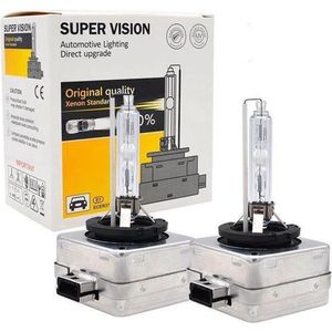 TLVX D1S HID Xenon Lampen 10.000k (set 2 stuks) Helder blauw licht / HID lampen / 35W / Xenon bulb / Grootlicht / Dimlicht / Xenon Koplamp / Lamp / Autolamp / Autolampen / Origineel Xenon / D1S Origineel