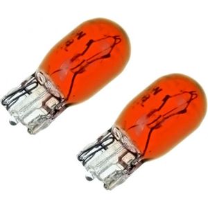 TLVX T10 WY5W Oranje halogeen – W5W Pinker – Amber – 12V – Steeklamp – Knipperlicht lamp – Sidemarker – Knipperlichten – Volvo signaallamp zijkant