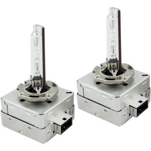 TLVX D1S 35W 12V Metal Base Origineel Xenon Lampen 8000K Extra Fel (2 stuks) / Wit blauw licht / HID lampen / 35W / Xenon bulbs / Dimlicht / Grootlicht / Metalen voet / Xenon Koplampen / Auto Lamp / CANBUS / Autolampen / Origineel D1S Xenon (2 stuks)