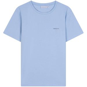 KIDS T-shirt Justin Light Blue 110 maat 152