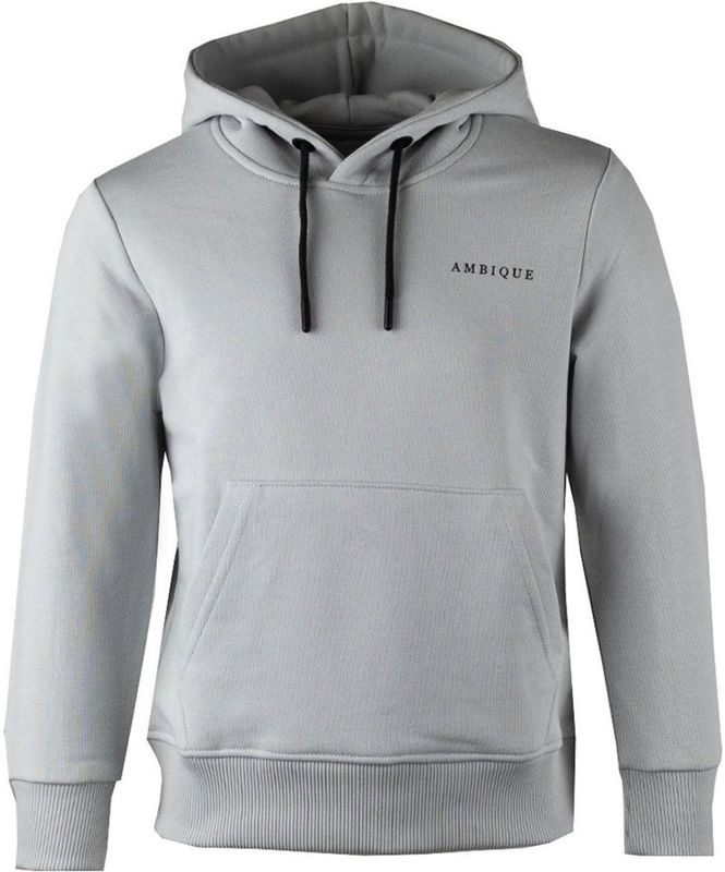 Ambique - Sweater - Lichtgrijs - Met Capuchon - Voor Jongens