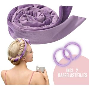 ZoeZo Design - Heatless Curls - Haarrollers - Incl. haarelastiekjes - Krulspelden - Krullen zonder hitte - Haarkruller - Krullers - 3-delige set -