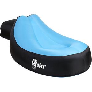 Hikr® Air Lounger - Premium Airlounger 150KG - Opblaasbare zitzak zwembad - Lucht zitzak & ligbed outdoor - Luchtzak & ligzak strand
