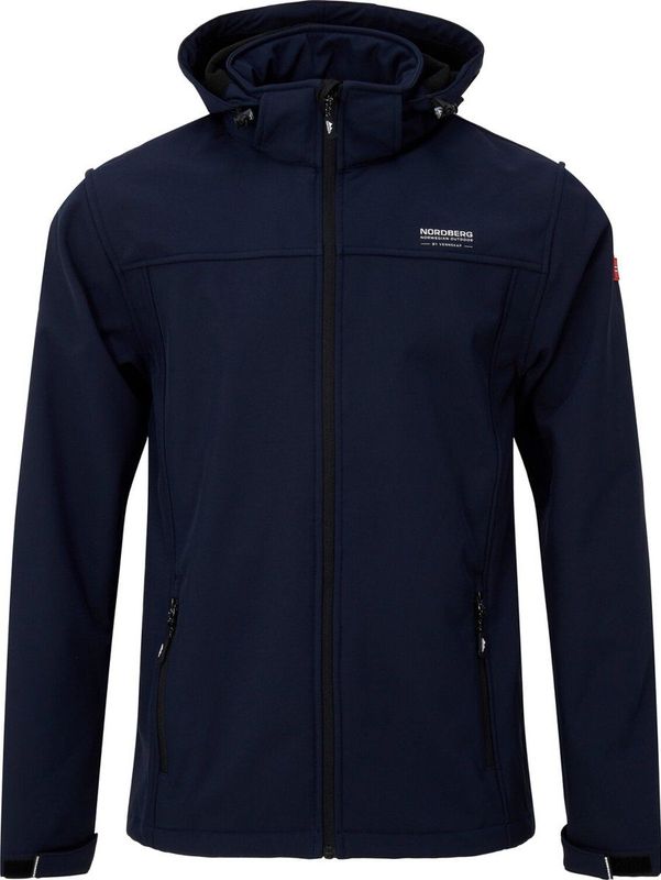 Nordberg - Eldgrim - Heren Jas - Zwart - Softshell