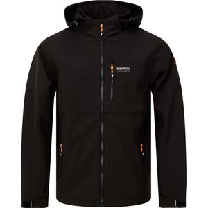 Nordberg - Kjeld - Jack - Zwart - Softshell - Ademend
