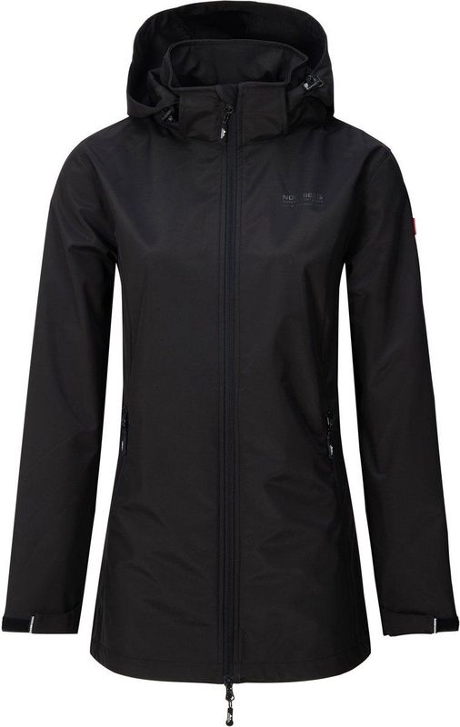 Nordberg - Doriene - Softshell Outdoorjas - Zwart