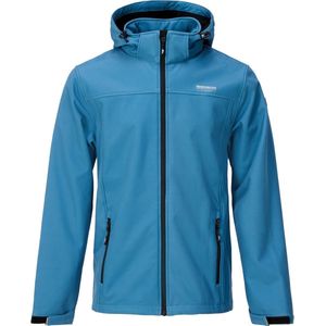 Nordberg - Eldgrim - Softshell Jas - Blauw - Polyester/Elastaan