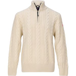 Nordberg - Kol Sweater - Off White - Heren - Half Zip