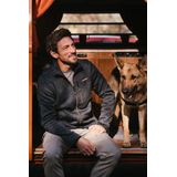 NORDBERG - Jan Fleece - Fleece Sweater met Rits - Blauw