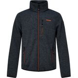 NORDBERG - Jan Fleece - Fleece Sweater met Rits - Blauw