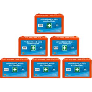 6-pack Verbanddoos B basic voor bedrijven