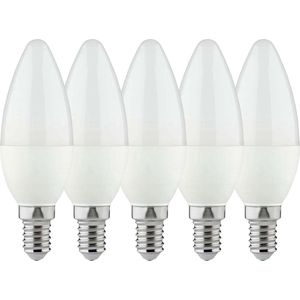 LongLite LED Lampen - Kleine E14 fitting - warm wit licht - Voordeelverpakking - 5 stuks