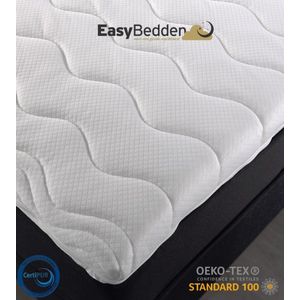 EasyBedden® - Topdekmatras - Koudschuim HR45 - 200x220 - circa 7 cm  -