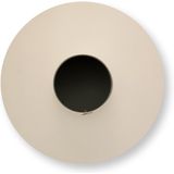 vtwonen Bloemenvaas - Cilinder Vorm - Zandkleur - Modern - Metaal