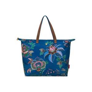 Pip Studio Tilda - Draagtas - Blauw - Cece Fiori - Waterafstotend